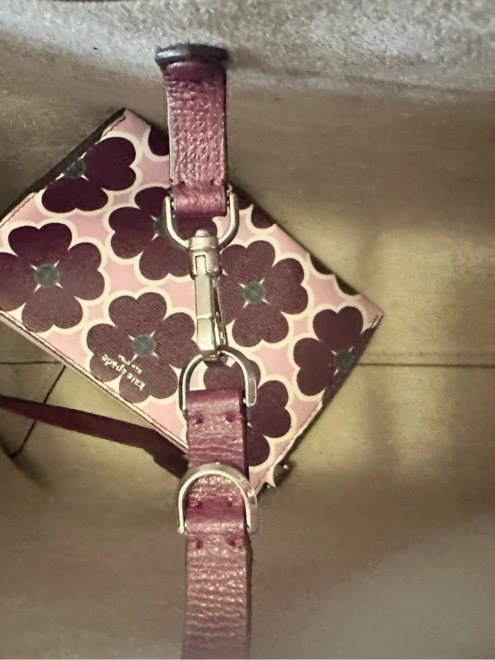 Kate Spade Molly Graphic Clover Large Tote
